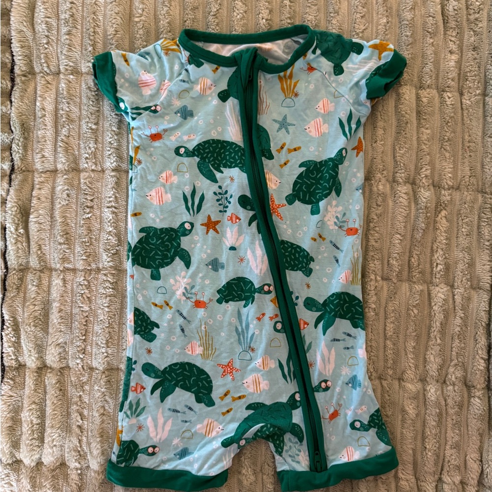 Bamboo Shortie Little Sleepies